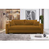 SCHLAFSOFA in Cord Rostfarben  - Rostfarben/Silberfarben, Design, Kunststoff/Textil (232/88/105cm) - MID.YOU