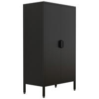 HIGHBOARD Flokas 60/110/35 cm  - Schwarz, Design, Metall (60/110/35cm) - MID.YOU