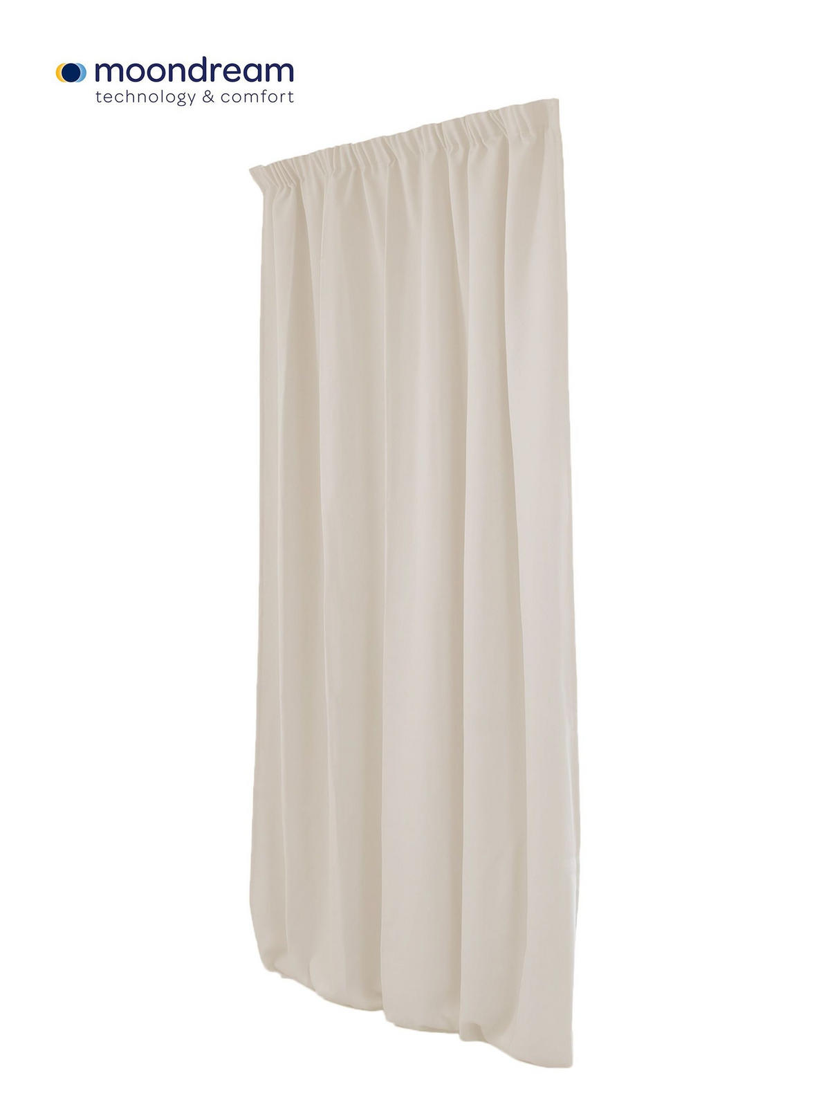 WÄRMESCHUTZVORHANG Verdunkelung  - Beige, Basics, Textil (145/260cm)
