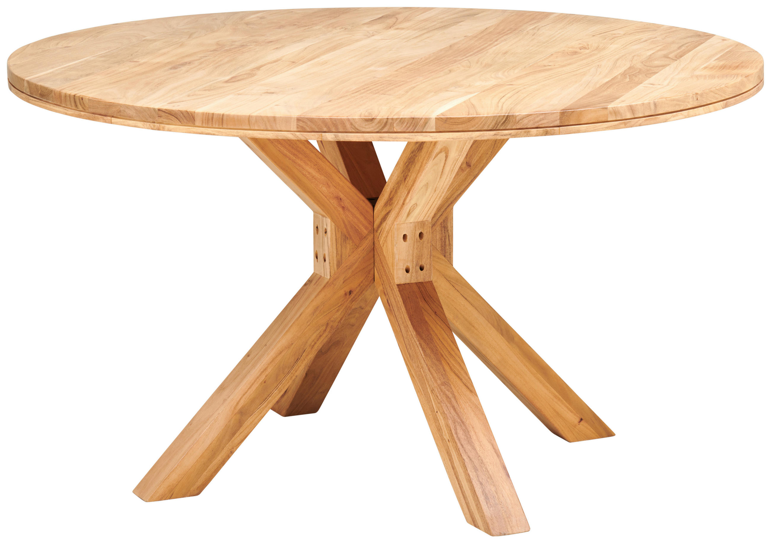 ESSTISCH in Holz  - Akaziefarben, MODERN, Holz (140/76/140cm) - MID.YOU