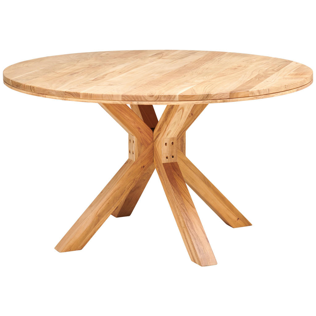 P & B JEDÁLENSKÝ STÔL, akácia, farba akácie, 140/140/76 cm