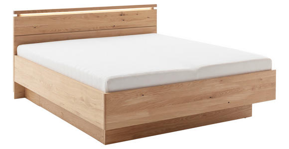 BETT 180/200 cm  in Eiche Bianco  - Eiche Bianco, Natur, Holz (180/200cm) - Linea Natura