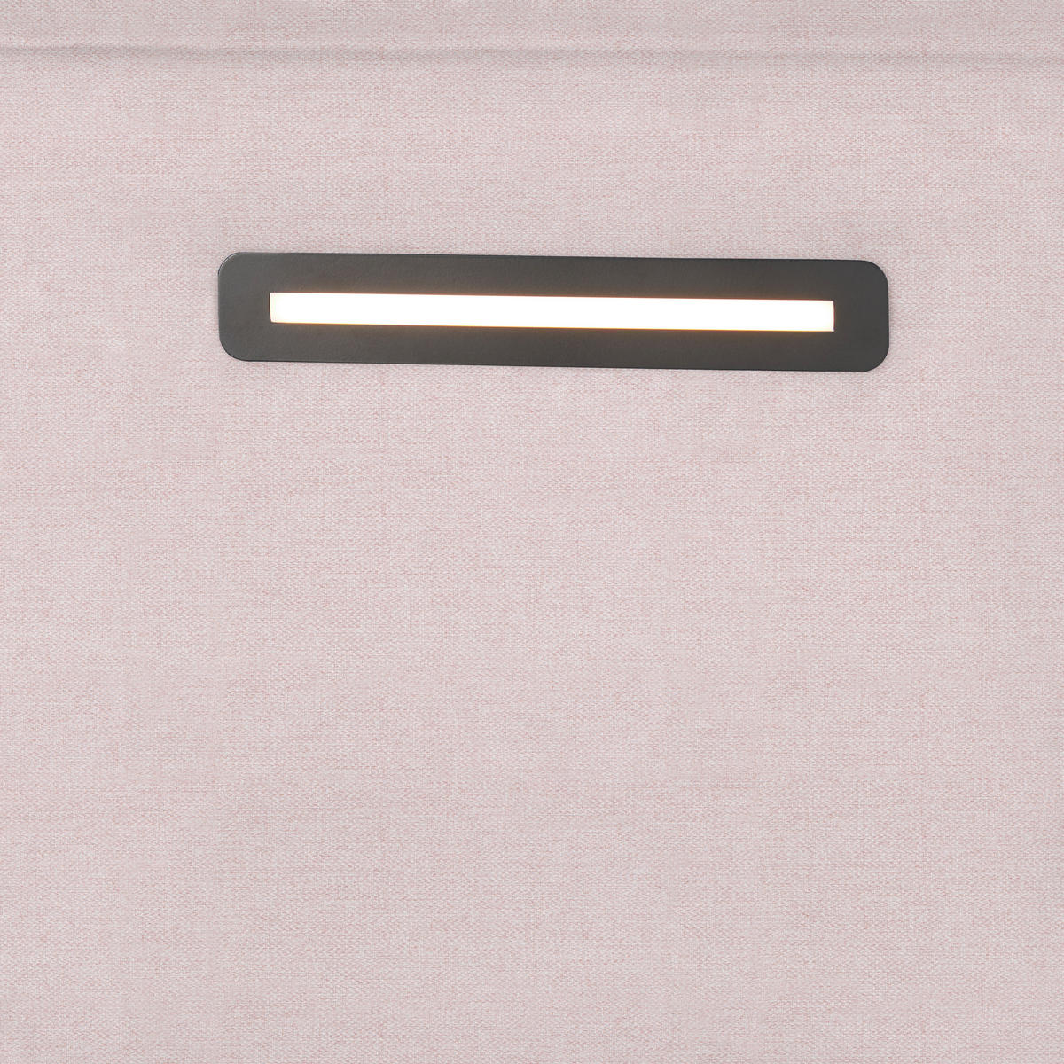 BOXBETT 120/200 cm  in Hellrosa  - Hellrosa, Konventionell, Holz/Textil (120/200cm) - Moderano