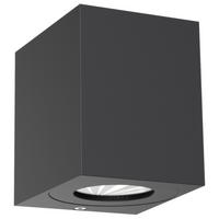 AUßENWANDLEUCHTE 8,7/10,6/10 cm   - Schwarz, Basics, Metall (8,7/10,6/10cm) - Nordlux