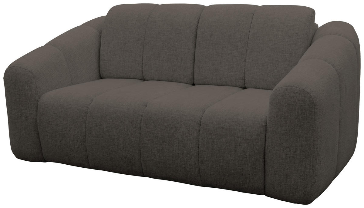 SCHLAFSOFA Chenille Dunkelbraun  - Beige/Dunkelbraun, MODERN, Kunststoff/Textil (192/85/110cm) - Livetastic