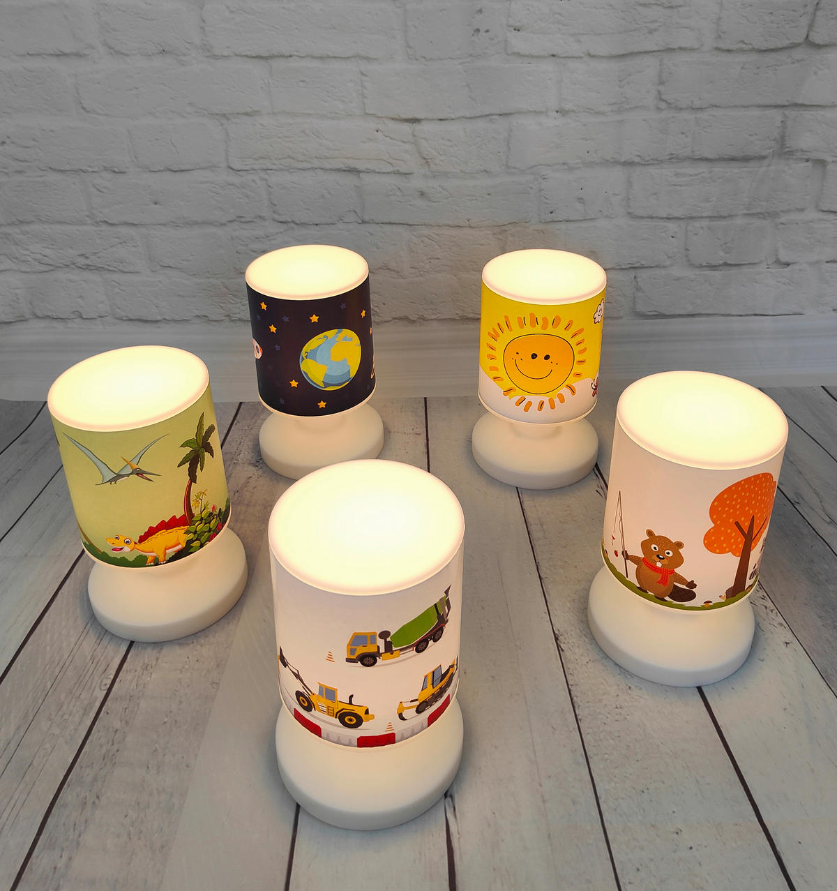 KINDERTISCHLEUCHTE  - Multicolor, Basics, Kunststoff (13/13/20cm)