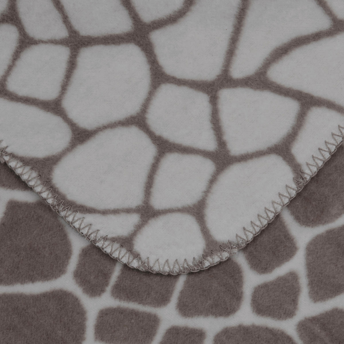 SCHMUSEDECKE  75/100 cm  - Taupe/Creme, Trend, Textil (75/100cm) - Patinio