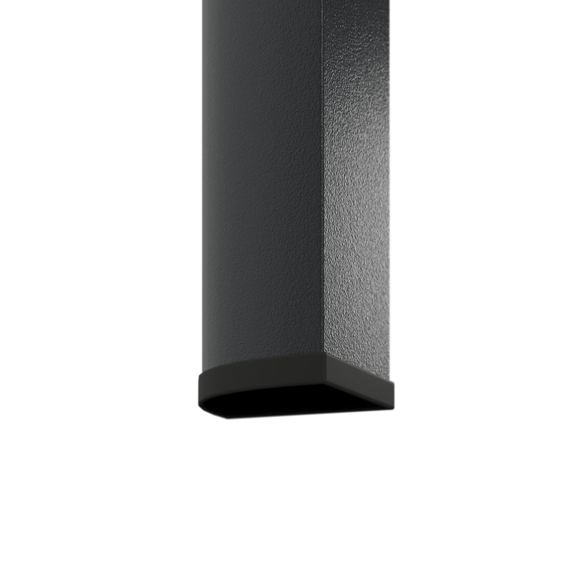 ZÁHRADNÝ STÔL, kov, 150-210/90/75 cm - antracitová, Modern, kov (150-210/90/75cm) - Ambia Garden