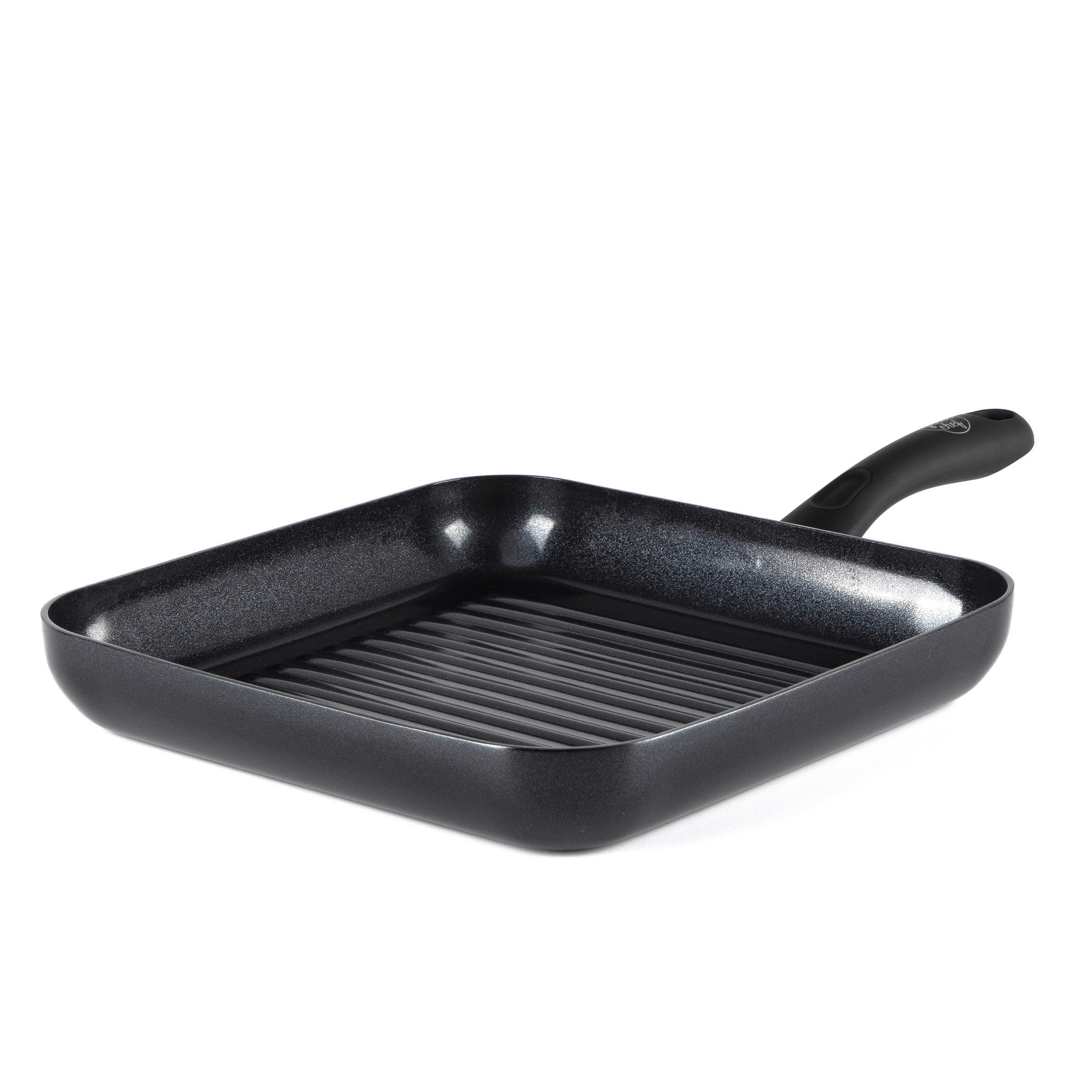 GRILLPFANNE  - Schwarz, Basics, Kunststoff/Metall (28cm) - GreenChef