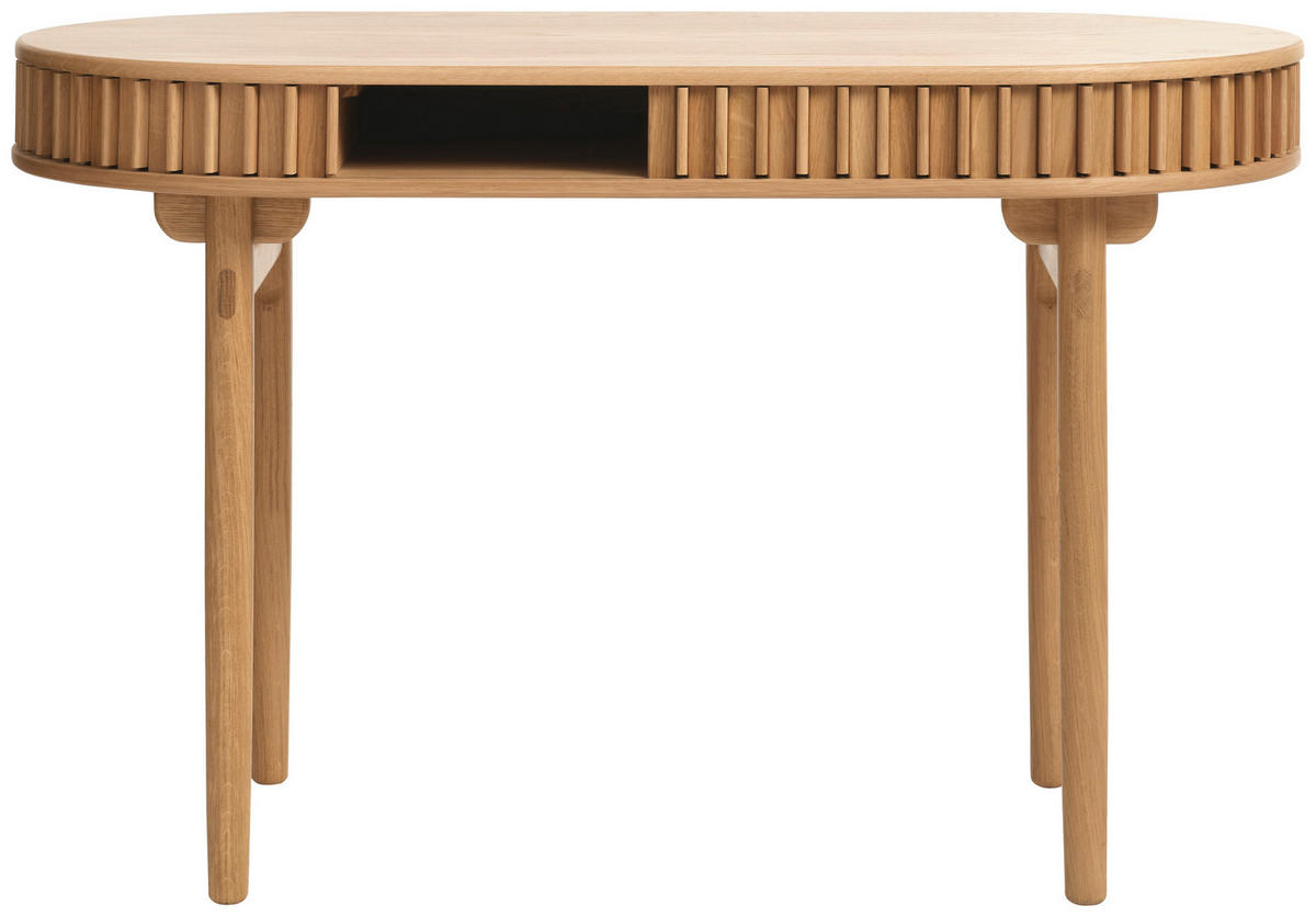 SKRIVBORD ekfärgad   - ekfärgad, Design, trämaterial/trä (120/60/75cm) - Lomoco