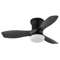 DECKENVENTILATOR - Schwarz/Weiß, Design, Kunststoff (61/19cm)