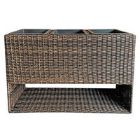 HOCHBEET 28/60/82 cm  - Schwarz, Basics, Kunststoff/Metall (28/60/82cm) - Gardenson