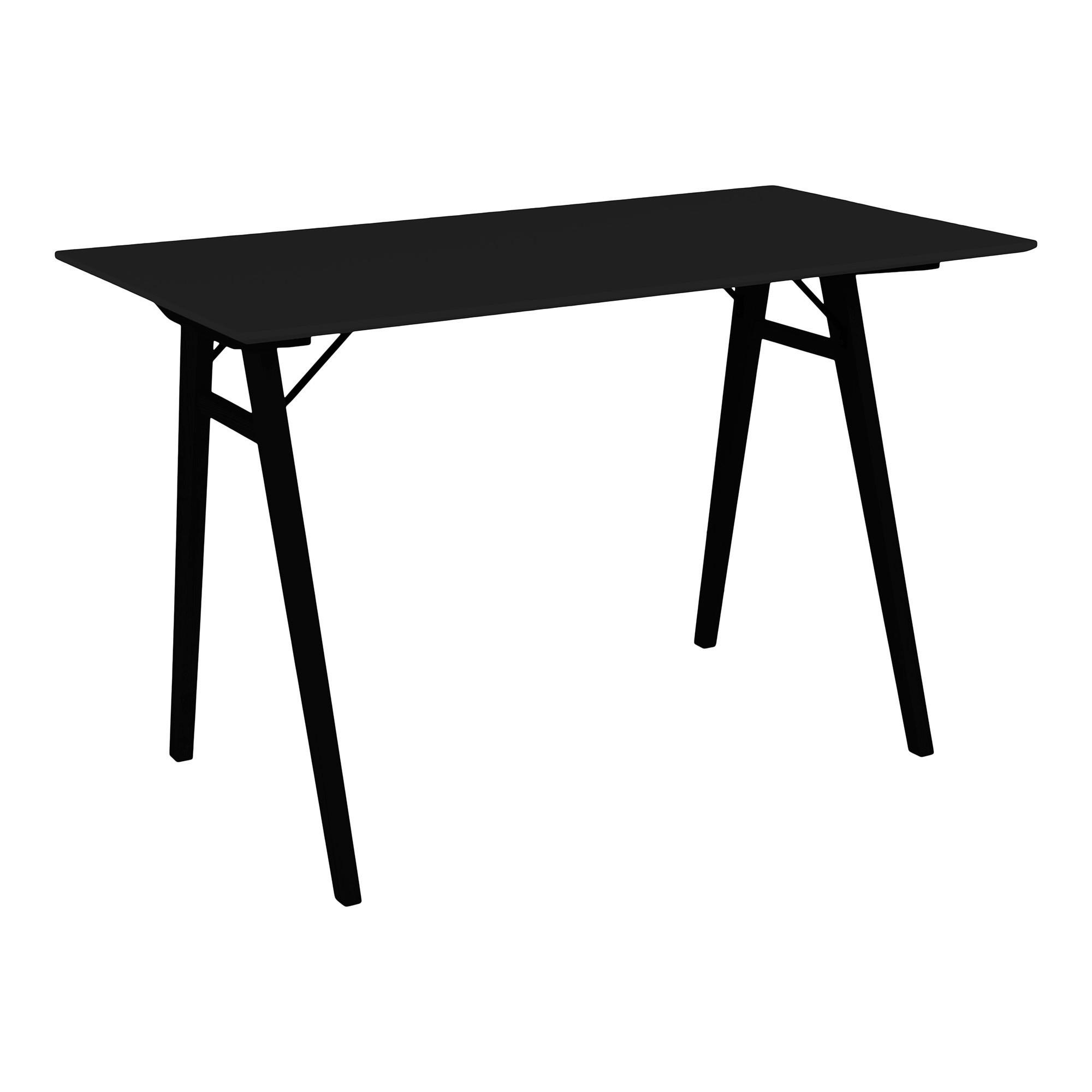 SCHREIBTISCH  in Schwarz  - Schwarz, MODERN, Holz/Holzwerkstoff (120/75/60cm) - MID.YOU