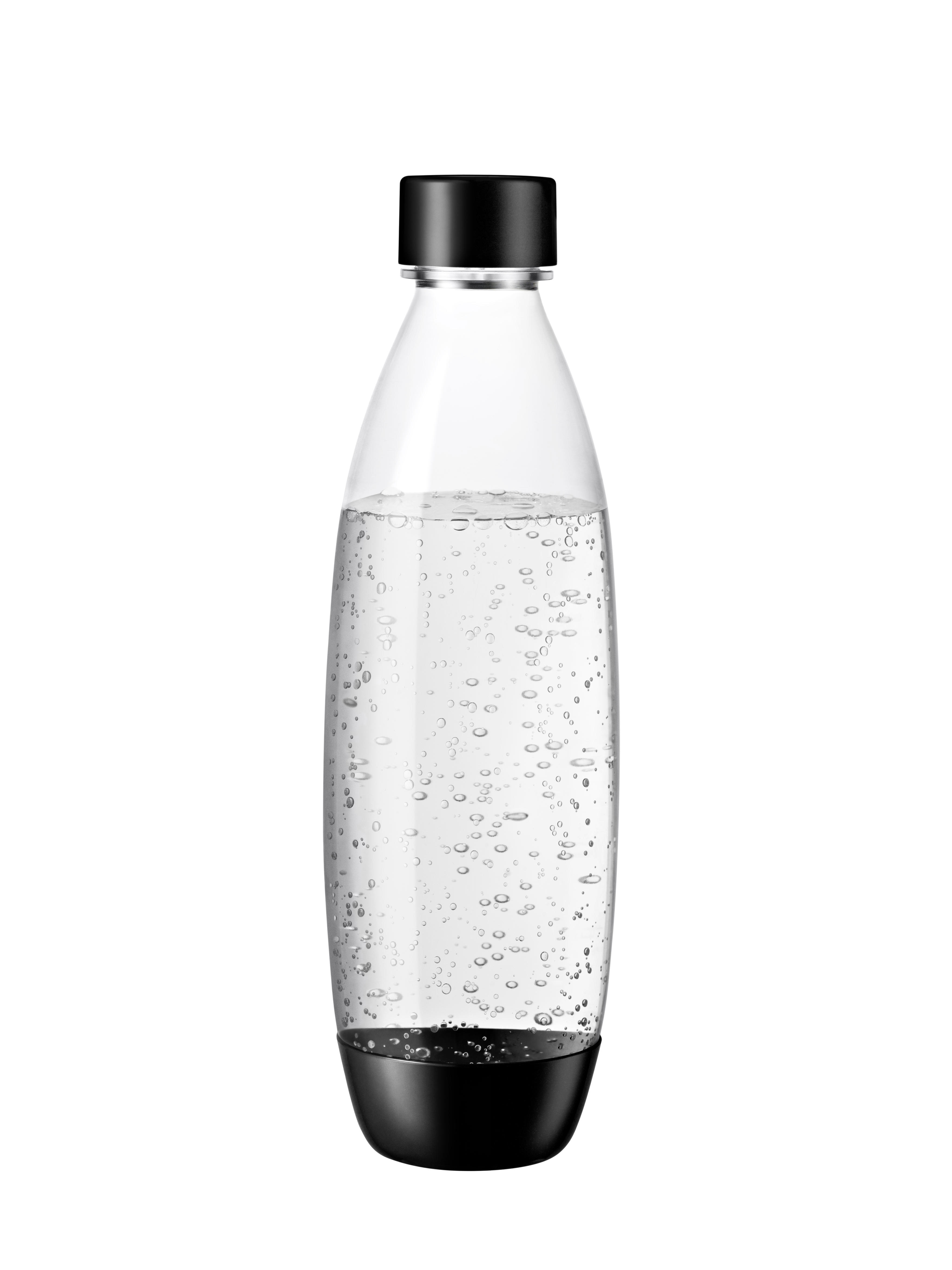 Twinpack der DUO-Fuse-Flasche  - Schwarz, Basics, Kunststoff (17,2/8,8/28,3cm) - SodaStream