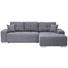 WOHNLANDSCHAFT in Textil Grau - Silberfarben/Grau, MODERN, Kunststoff/Textil (280/194cm) - Carryhome WOHNLANDSCHAFT in Textil Grau - Silberfarben/Grau, MODERN, Kunststoff/Textil (280/194cm) - Carryhome