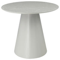 ESSTISCH oval Hellgrau  - Hellgrau, MODERN, Holzwerkstoff (160/75/90cm) - Livetastic