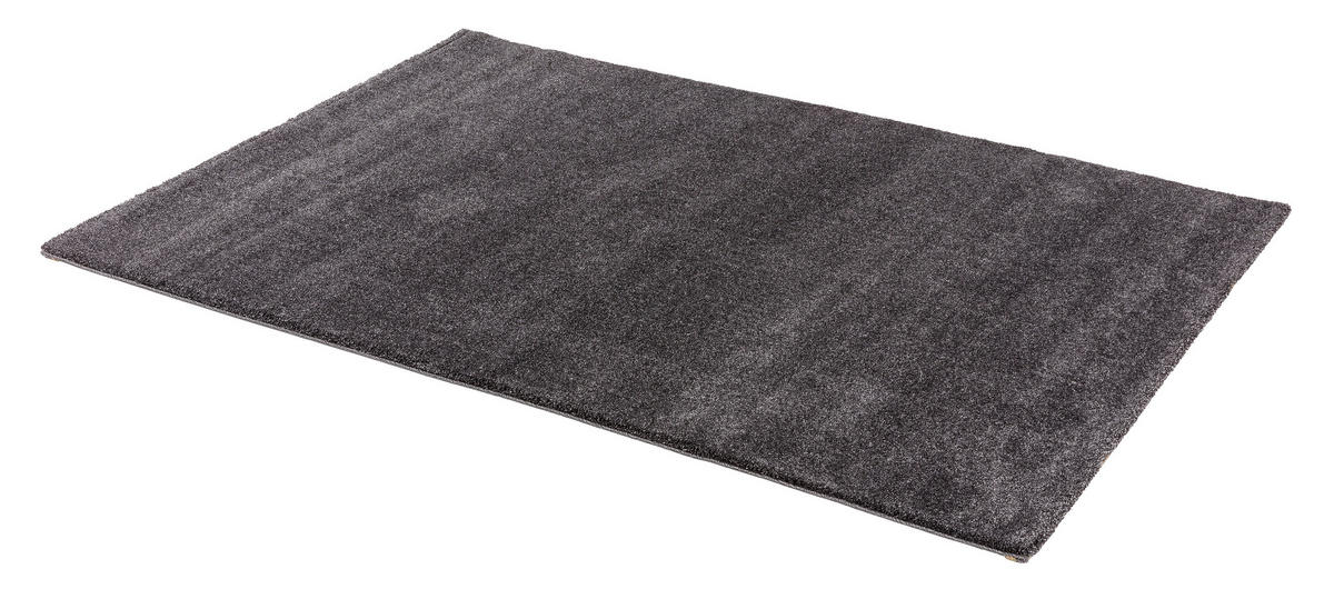 WEBTEPPICH 133/190 cm Savona Anthrazit  - Anthrazit, Basics, Kunststoff/Textil (133/190cm) - Novel