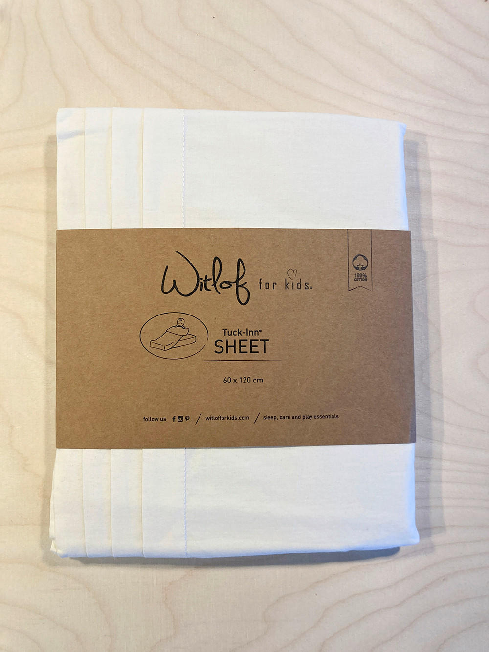 BABYDECKE 60/120 cm  - Basics (60/120cm) - Witlof for Kids