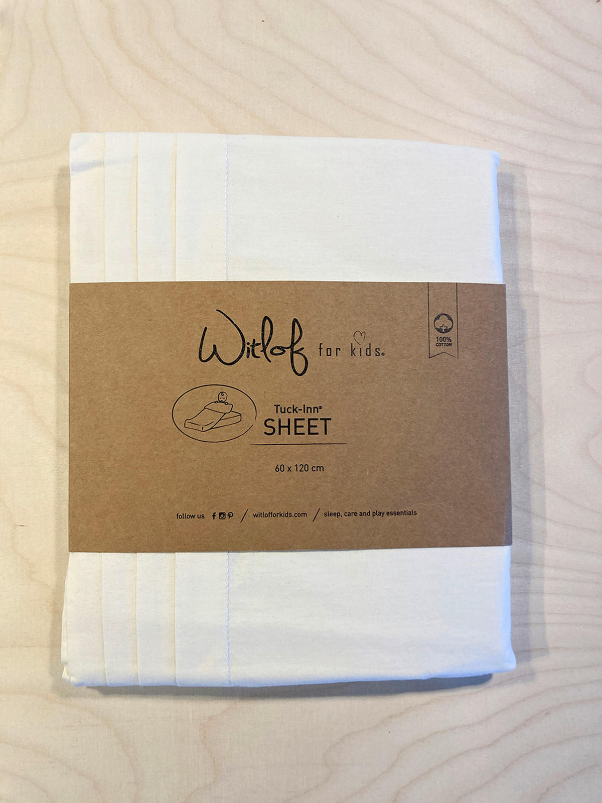 BABYDECKE 60/120 cm  - Basics (60/120cm) - Witlof for Kids