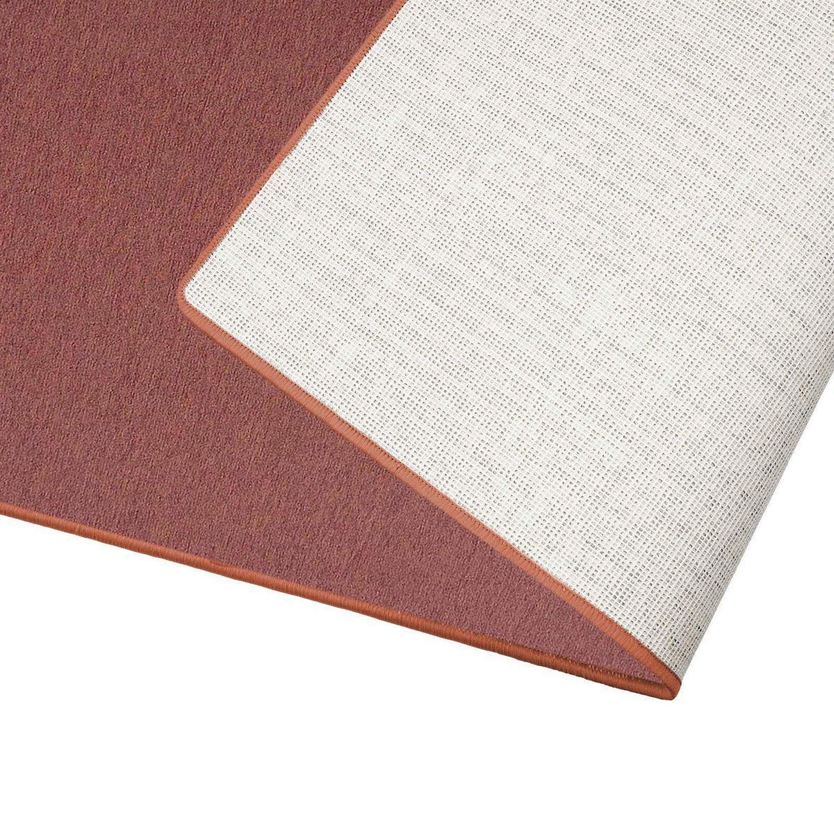 LÄUFER 80/400 cm London  - Orange, Basics, Kunststoff/Textil (80/400cm) - Floordirekt