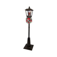 LED-LATERNE - Braun, LIFESTYLE, Kunststoff (30,50/53,00/49,00cm)