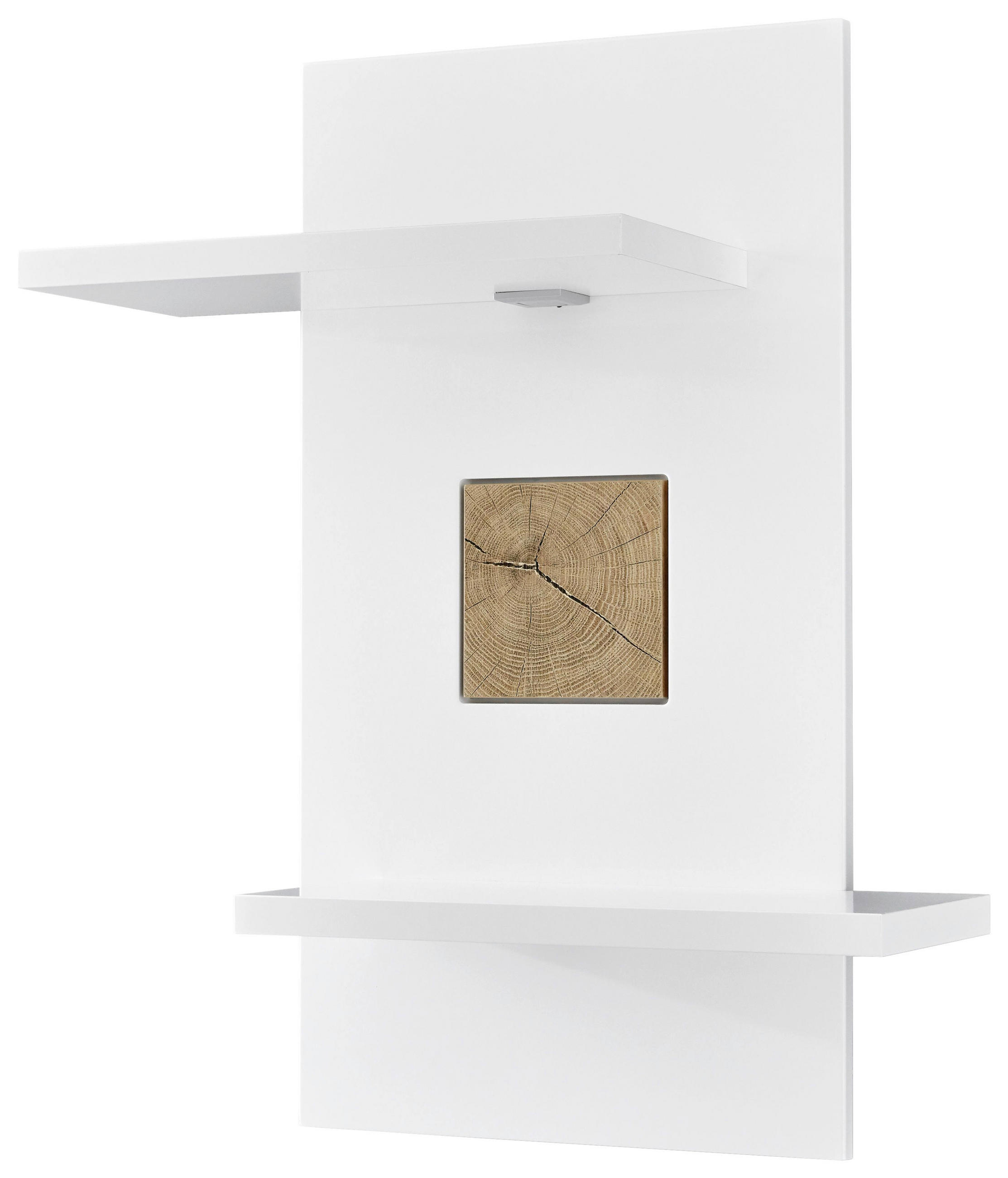WANDBOARD  67/83,6/27,6 cm  - Eichefarben/Weiß, Design, Holzwerkstoff (67/83,6/27,6cm) - Xora