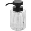 SZAPPANADAGOLÓ műanyag, Üveg  - fekete/átlátszó, Basics, műanyag/Üveg (7,8/14,5cm) - Homeware