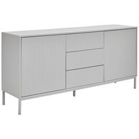 SIDEBOARD  160/75/40 cm 3 Schublade(n)  - Kaschmir, Design, Holzwerkstoff/Metall (160/75/40cm) - Carryhome