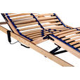 ELEKTRISCHER LATTENROST 90/200 cm Kopfteil, Fußteil, Mittelzone verstellbar, Birke  - Birkefarben/Buchefarben, Basics, Holz/Kunststoff (90/200cm) - Sleeptex