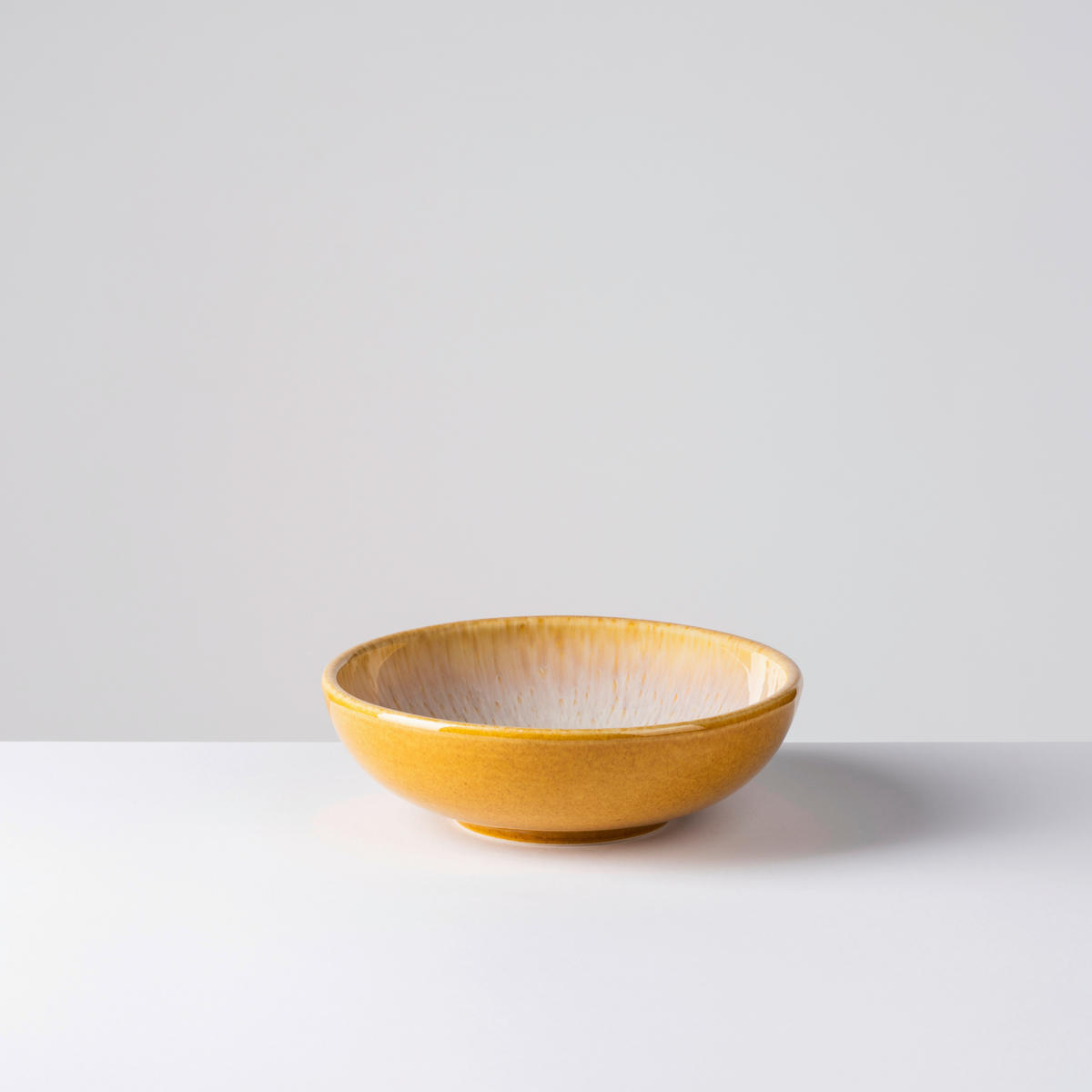 MÜSLISCHALENSET ALPENGLÜHEN  - Dunkelgelb/Braun, Basics, Keramik (18,5/6cm) - Mäser