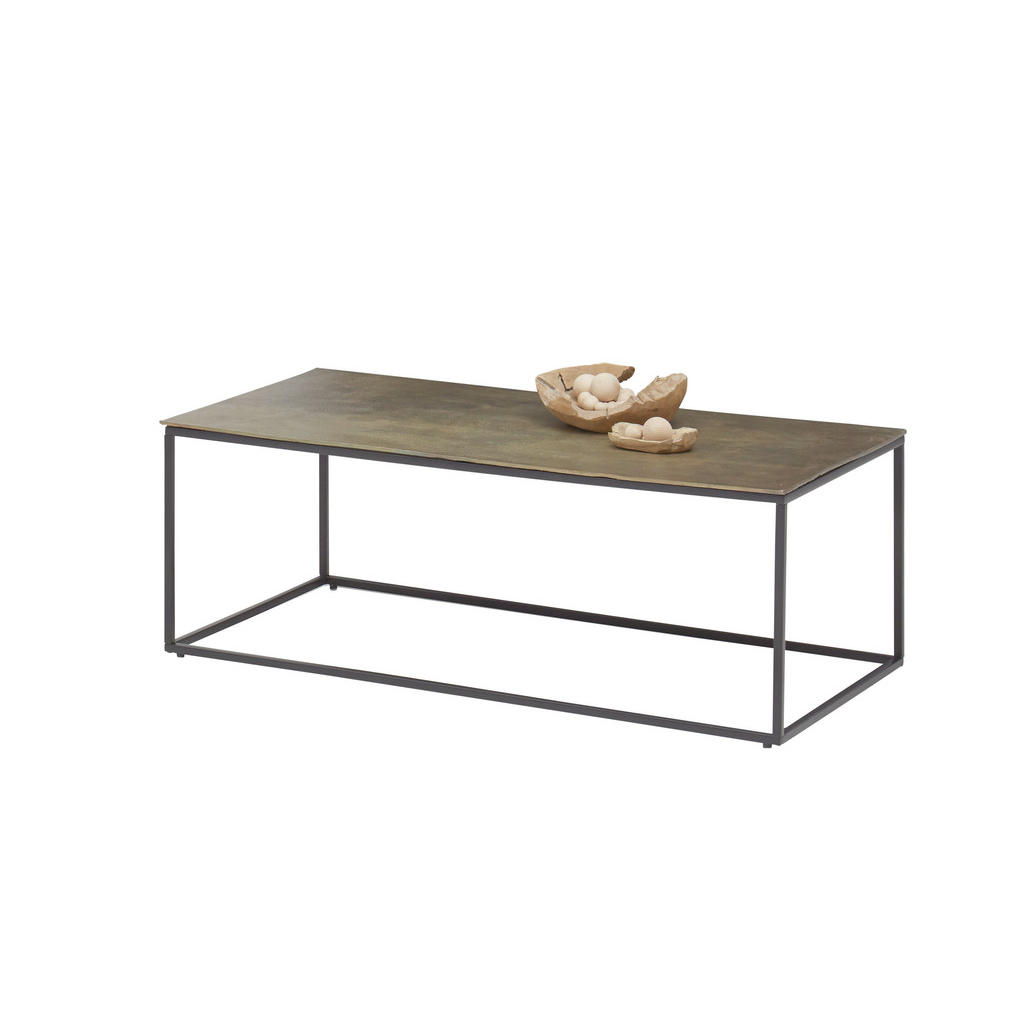 Thumbnail - Modante Couchtisch, Schwarz, Gold, Metall, rechteckig, eckig, 61x41x110 cm, Wohnzimmer, Wohnzimmertische, Couchtische, C...