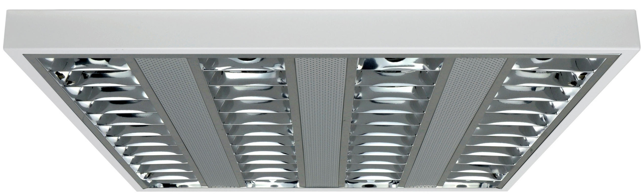 LED-DECKENLEUCHTE Nostal Q LED 62/62/4 cm   - Weiß, Basics, Metall (62/62/4cm)