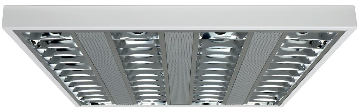 LED-DECKENLEUCHTE 62/62/4 cm   - Weiß, Basics, Metall (62/62/4cm)