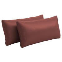 NIERENKISSEN  - Rotbraun, Konventionell, Leder (65/25cm) - Sit & More