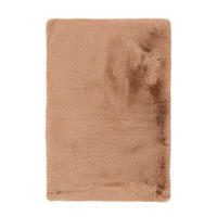 HOCHFLORTEPPICH 65/100 cm Rabbit 425 Beige Beige  - Beige, KONVENTIONELL, Kunststoff (65/100cm) - 4moms