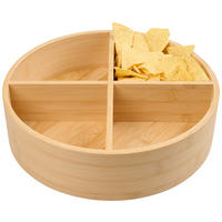 BOL PENTRU GUSTĂRI  - culoare natur, Basics, lemn (30/8,8cm) - Homeware Profession.
