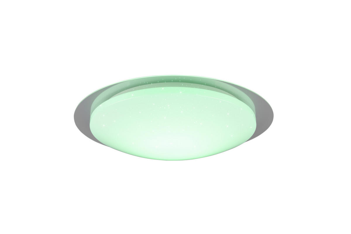 LED-DECKENLEUCHTE  48/10,2 cm    - Weiss, Basics, Kunststoff (48/10,2cm) - Trio Leuchten