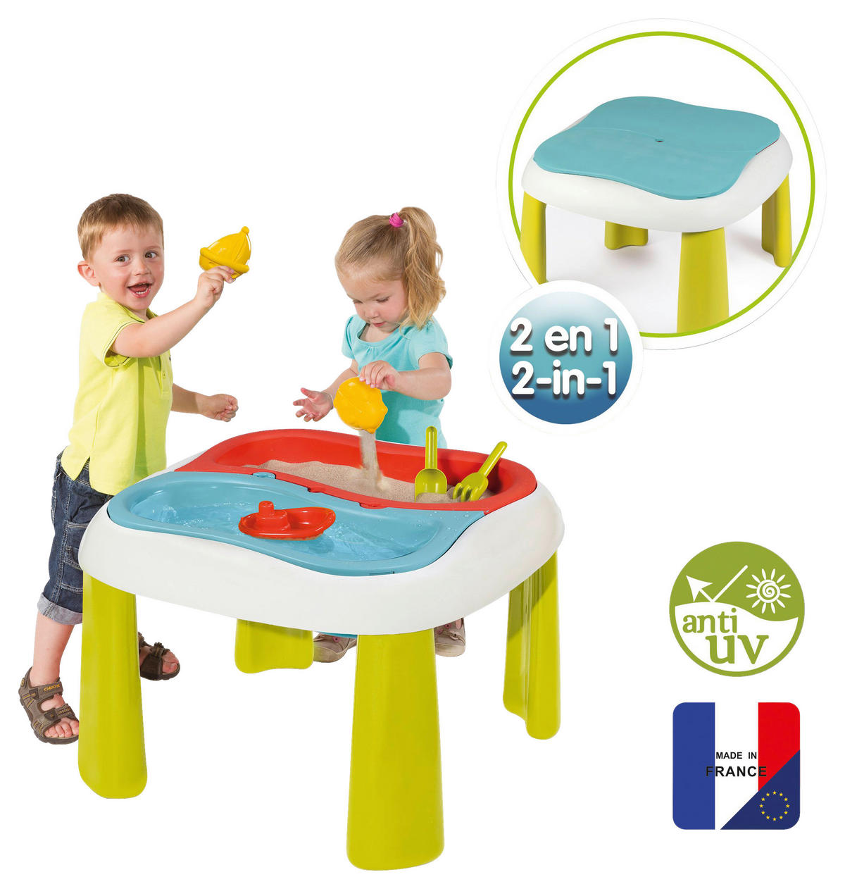KINDERSPIELSET - Multicolor, Basics, Kunststoff (16,40/71,50/70cm) - SMOBY