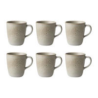 TASSENSET RAW 6-teilig  - Beige, Basics, Keramik (350ml) - Aida