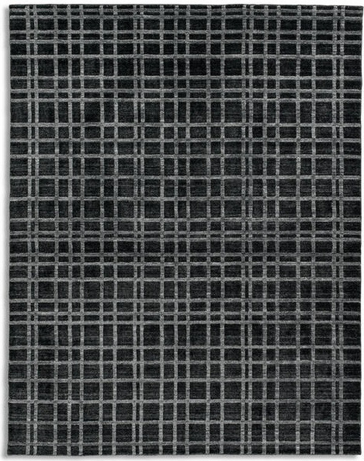 HANDWEBTEPPICH 140/200 cm Cosetta Anthrazit, Hellgrau  - Anthrazit/Hellgrau, KONVENTIONELL, Textil (140/200cm) - Schöner Wohnen