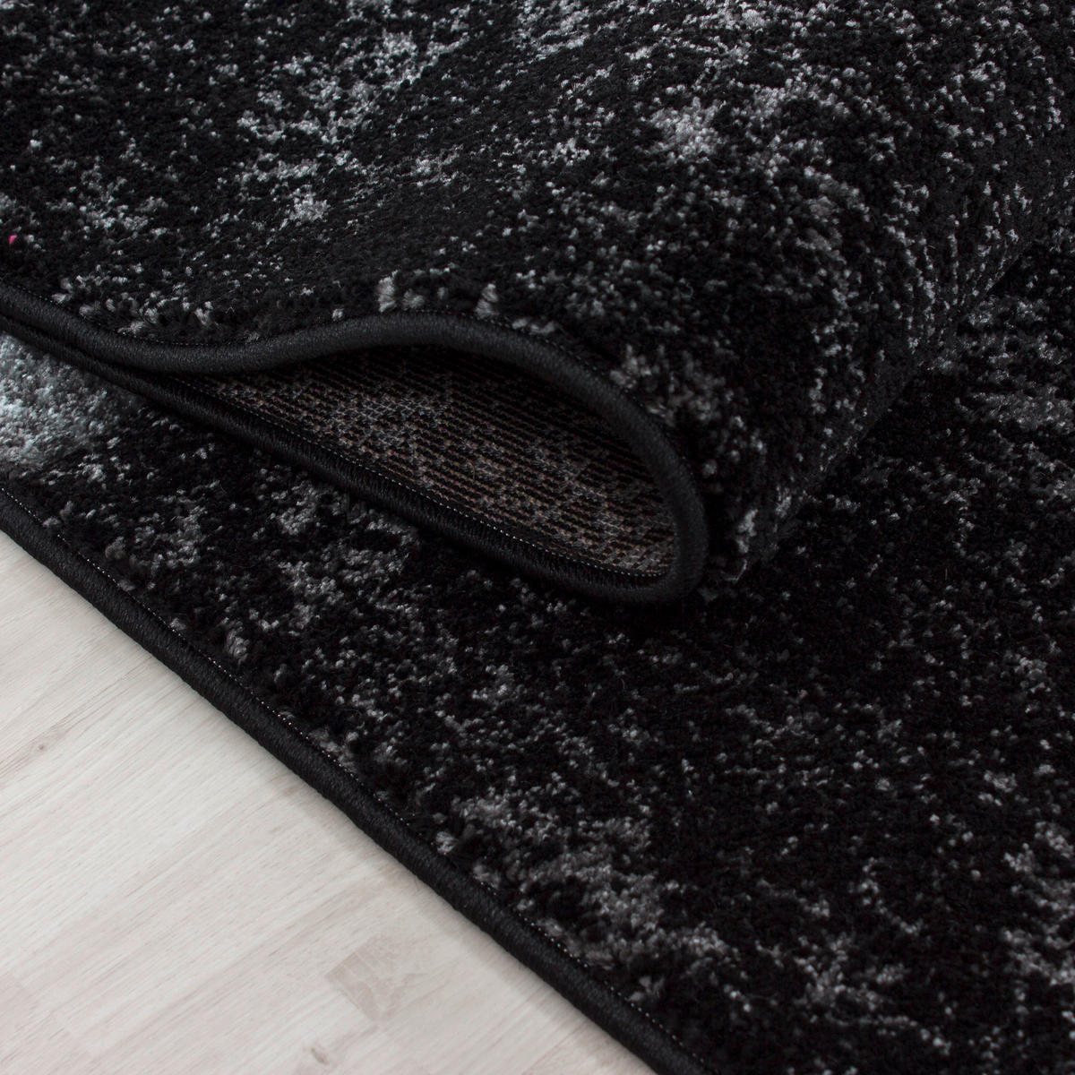 FLACHWEBETEPPICH 280/370 cm Hawaii Schwarz  - Schwarz, Design, Textil (280/370cm) - Novel