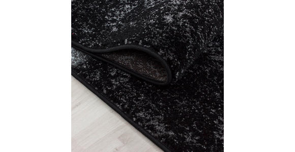 FLACHWEBETEPPICH 240/340 cm Hawaii Schwarz - Schwarz, Design, Textil (240/340cm) - Novel