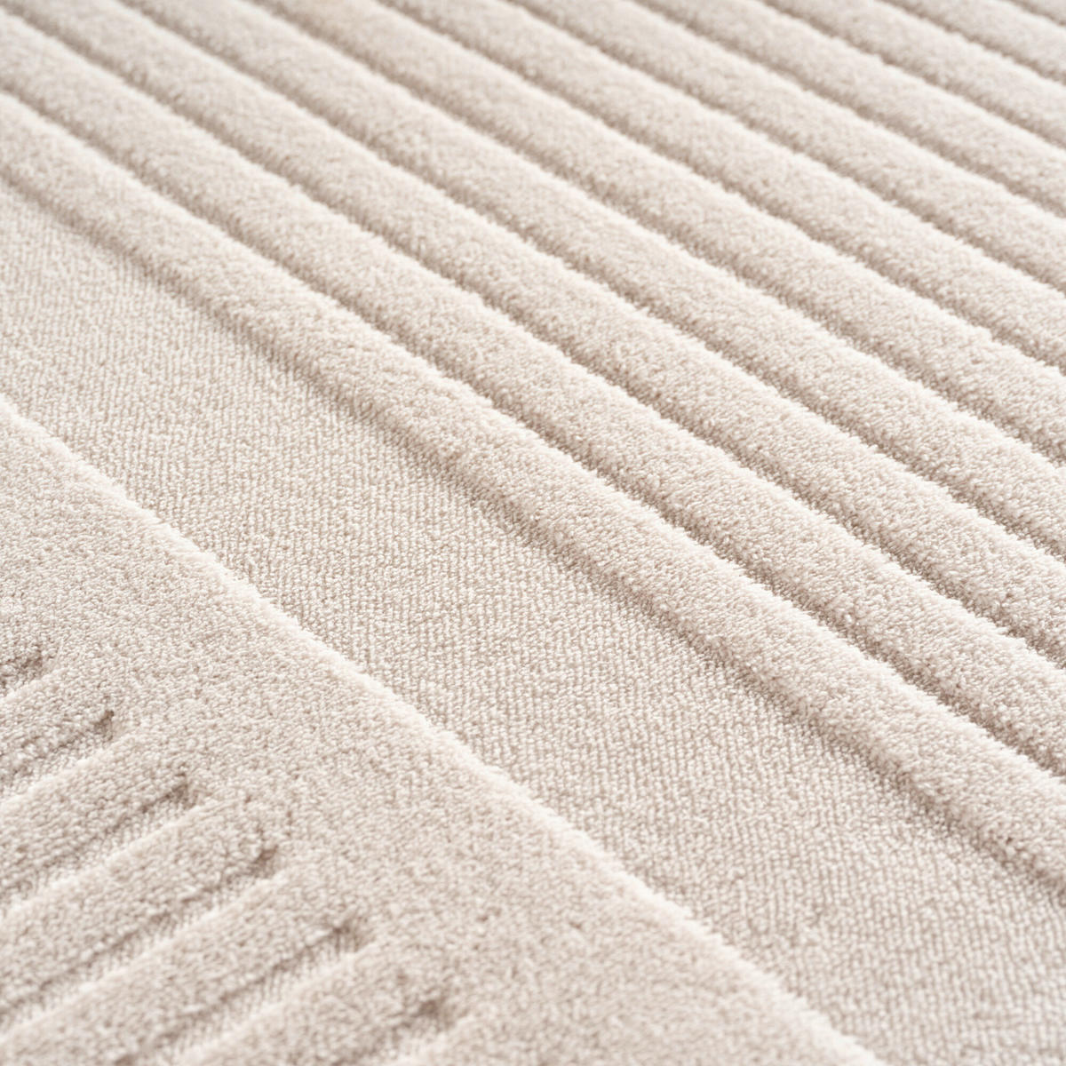 FLACHWEBETEPPICH 120/170 cm Pompei Creme  - Creme, KONVENTIONELL, Textil (120/170cm) - Novel