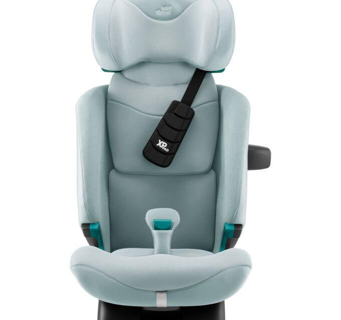 KINDERAUTOSITZ Advansafix Pro  - Pastellblau, Basics, Kunststoff/Textil (44/60/48cm) - Britax Römer