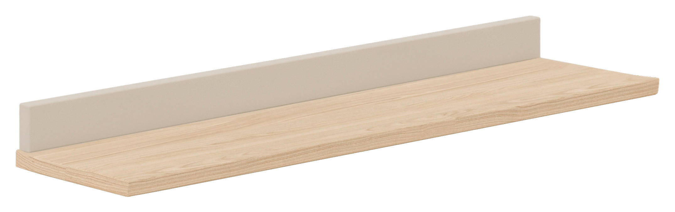 WANDBOARD Naturfarben, Beige  - Beige/Naturfarben, Design, Holzwerkstoff (94,8/8,2/22,5cm) - Paidi