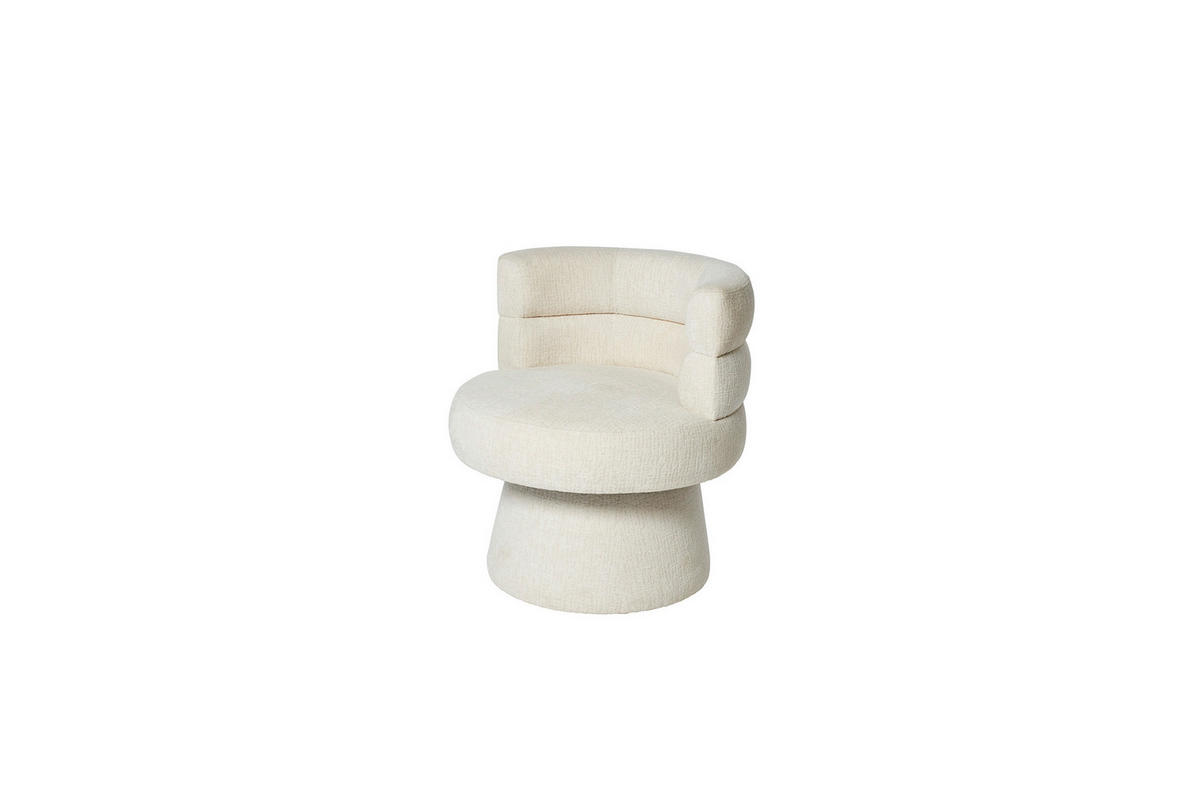 STUHL - Weiß, MODERN, Holz/Textil (66/73,5/67cm) - MID.YOU