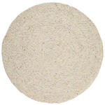HANDWEBTEPPICH 120 cm Beige  - Beige, Basics, Textil (120cm) - Linea Natura