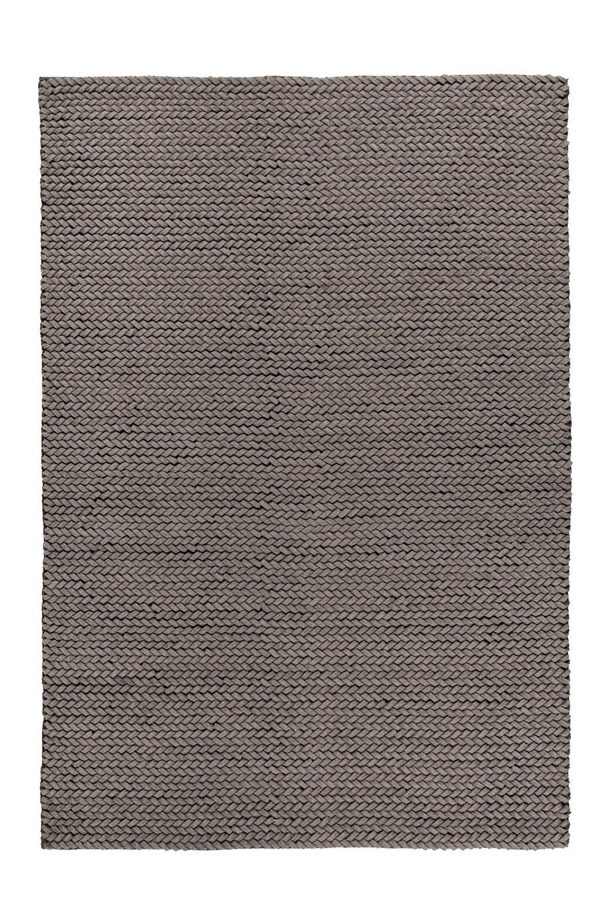 FLACHWEBETEPPICH 120/170 cm Robbie 125 Grau Grau  - Grau, KONVENTIONELL, Textil (120/170cm)