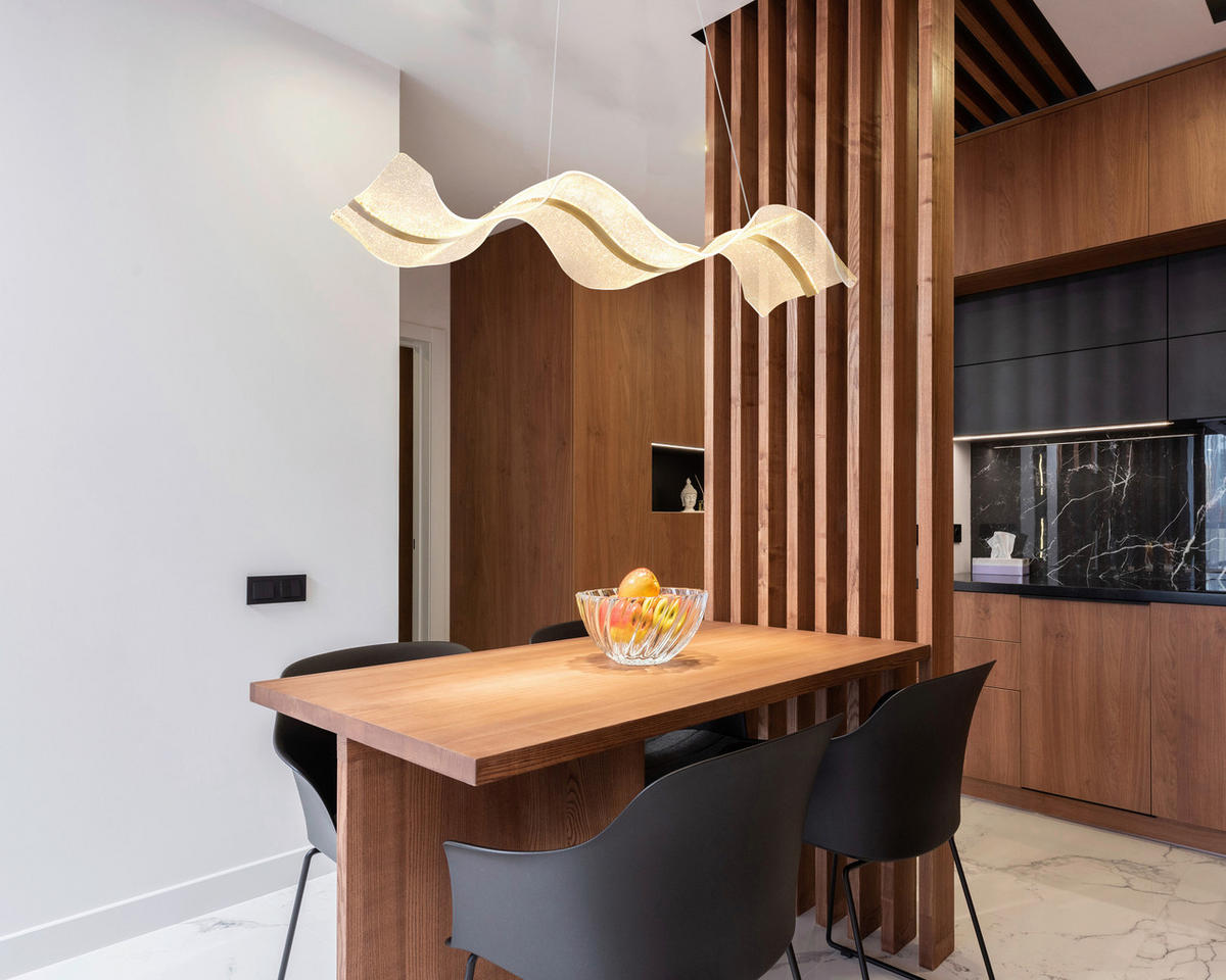 ZÁVĚSNÉ LED SVÍTIDLO, 101/29.4/120 cm  - Design (101/29.4/120cm) - Globo