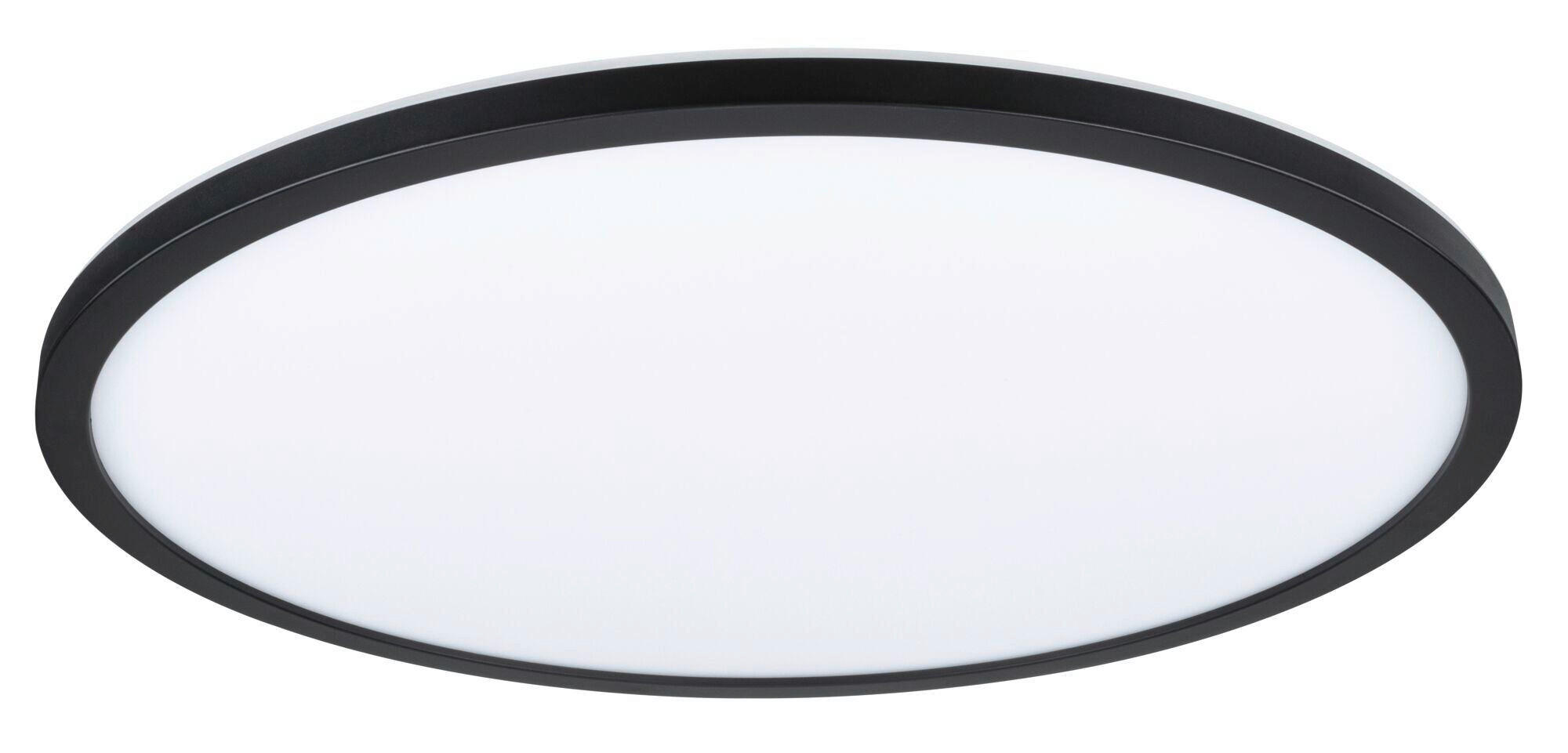 LED-PANEEL  - Schwarz, Basics, Kunststoff (42/2,8cm) - Paulmann